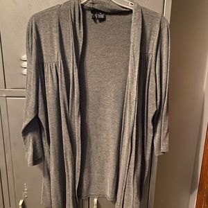 Perfect grey cardigan for the office